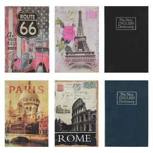 निर्माता थोक कस्टम धातु सुरक्षा भंडारण मिनी शब्दकोश सुरक्षा लॉकर गुप्त बुक 2 कुंजी लॉक के साथ सुरक्षित बॉक्स - Product Image 2