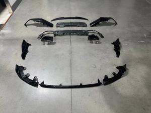 Kits de carrocería de parachoques de coche Conversión de estiramiento facial divisores delanteros difusor de labios alerón para <span class=keywords><strong>BMW</strong></span> 2 series G42 <span class=keywords><strong>240i</strong></span> Aero kits - Product Image 2