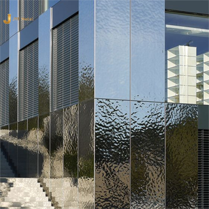 Panel de Acero Inoxidable Corrugado con Diseño de Ondas de Agua 3D Serie 300 EX026, para Decoración de Interiores, Paneles de Pared, Techos, Láminas Elegantes - Product Image 6