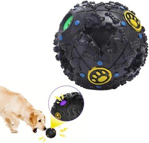 Factory New Design Durable Interactive Travel Dispensing TPU Squeaky Chew Teeth Cleaning Eco-Friendly <b>Dog</b> Feeder <b>Ball</b> Toys - Product Image 4