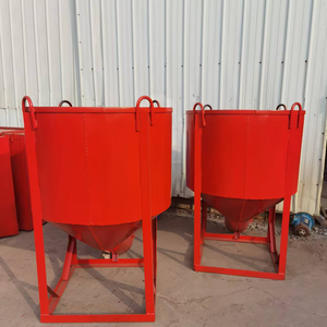 בטון מרובע עמיד לגובה של hopper מגדל מנוף דלי נוטה הופר - Product Image 4