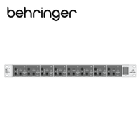 Boîtier de direct (DI) professionnel Behringer DI800 à 8 canaux, entrées DC-découplées 350k, sorties XLR +18 dBu niveau max pour scène et studio audio