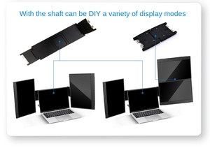 Monitor de Trading de 14 Pulgadas con Pantalla LCD, Extensor de Pantalla Triple Extendido de 1080p, Extensor de Monitor Cuádruple para Portátil - Product Image 5