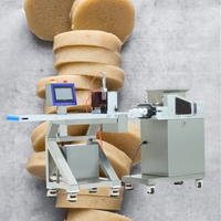 Petite trancheuse automatique Machine à biscuits Machine à trancher et à cuire des biscuits Extrudeuse de pâte et Machine à découper Contrôleur PLC