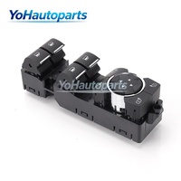 Interruptor Maestro de Control de Ventanillas Eléctricas DG9T-14540-CB3JA6 para Ford Edge 2013-2021, Delantero Izquierdo, Lado del Conductor, Acabado Superior con Bloqueo para Niños