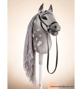 2025 DR Hot <strong>Sale</strong> Factory Direct Supply Plush Stick <strong>Hobby</strong> <strong>Horse</strong> Stuffed Animal Toys With Wooden Stick - Product Image 1