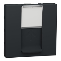 NU341954W Port RJ45 catégorie 6, 1 IP20, nouvelle série Unica