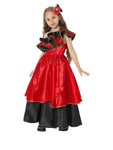 Estilo étnico Cosplay falda multicolor brasileña Halloween carnaval niños actuación disfraz puesta en escena - Product Image 3