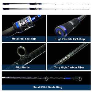 Альфа 6 '3 '', 1 шт., направляющие Fuji, профессиональная удочка, 30 т, углеродная быстросохнущая рыболовная удочка, готовая к отправке - Product Image 3