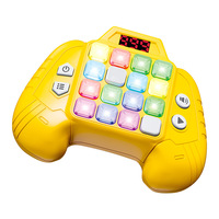 Console de jeu éducative portable personnalisée Whack-a-Mole avec boutons rapides, défi rythmique lumineux, jouet de décompression et de puzzle pour enfants