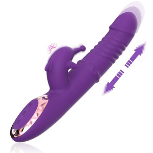 <strong>Dolphin</strong> Rabbit Rotating Bead Massage Vibrating Stick for Men and Women - <strong>Adult</strong> Health Care <strong>Toys</strong> - Product Image 4
