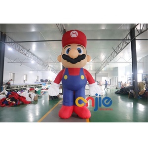 Büyük sevimli karikatür rakamlar karikatür balonlar <span class=keywords><strong>Luigi</strong></span> Mario Bros şişme karikatür karakterler - Product Image 3