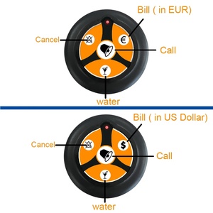 餐厅或咖啡厅诊所的无线寻呼系统客人呼叫服务员寻呼机<span class=keywords><strong>2</strong></span>手表接收器 + 16呼叫按钮队列系统 - Product Image 6