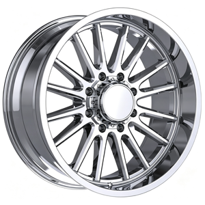 Jantes forgées personnalisées SL 22X14 26x16 30x16 8x170 8x180 8x165.1 Polies à déport profond avec capuchons flottants pour GMC Sierra RAM 1500 F150 - Product Image 2