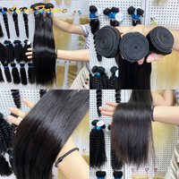 Lot de Cheveux Vierges Bruts Alignés dans le Sens de la Cuticule, Vente en Gros Grade 10A, Fournisseur de Cheveux Brésiliens Vierges de Qualité Mink