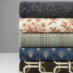Custom All Seasons Flannel Blanket With Logo Warm Soft <strong>Throw</strong> Blanket <strong>for</strong> Sofa <strong>Chair</strong> or Body Home Comfort - Product Image 4