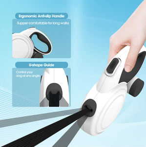 <span class=keywords><strong>Laisse</strong></span> de <span class=keywords><strong>chien</strong></span> <span class=keywords><strong>rétractable</strong></span> résistante et durable en nylon de 10 m/33 pieds, sans nœuds, pour <span class=keywords><strong>chien</strong></span> de grande ou moyenne taille - Product Image 5