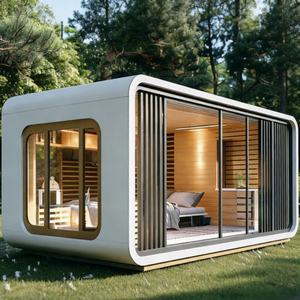Cabaña Prefabricada Moderna Tipo Apple con Muebles Completos para Glamping, Resort Ecológico e Inversión en Airbnb - Product Image 1