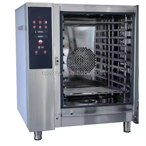 10-Schichtiger Kommerzieller Elektrischer Konvektions-Kombi-Dampfofen Selbstreinigend Industrielle Version für Hotels Bäckereien Hergestellt in China - Product Image 3