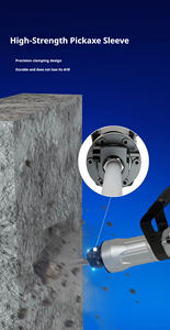 <span class=keywords><strong>Dongcheng</strong></span> Large Electric 65/95 Piqueta <span class=keywords><strong>Martillo</strong></span> de alta potencia de grado industrial para taladros de demolición de un solo uso - Product Image 5