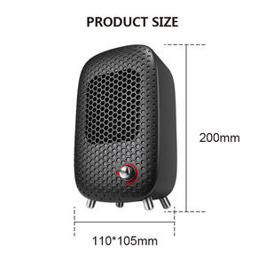 Cerámica Oficina Watt portátil Heatercopy 500 espacio Personal ventilador de escritorio pequeño eléctrico Mini habitación hogar Ptc calor - Product Image 3