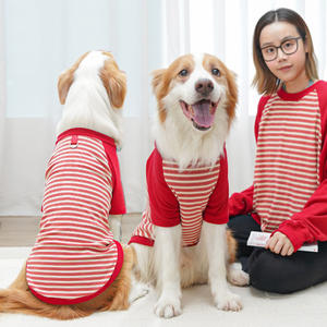 Ropa Original a Rayas para Mascotas <span class=keywords><strong>de</strong></span> Dos Patas, para Perros Grandes y Gatos, Camiseta Básica para <span class=keywords><strong>Bulldog</strong></span> Francés y Corgi, Estilo Casual para <span class=keywords><strong>Todas</strong></span> <span class=keywords><strong>las</strong></span> Estaciones - Product Image 2