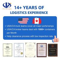 Verantwortlicher Logistikagent von China nach Amerika USA Kanada Tür-zu-Tür DDP bis zur Haustür Vollcontainer See-Ozeanfracht Spediteur