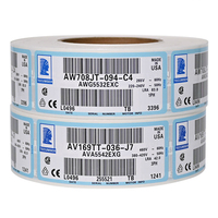 Etiqueta Adhesiva Personalizada con Datos Variables, Número de Serie, Código de Barras, Resistente al Agua y al Aceite, para Almacenes, Puntos de Venta, Mercancías y Productos