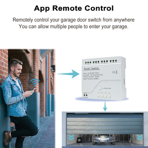 Interruptor Inteligente para <span class=keywords><strong>Puerta</strong></span> Enrollable EWeLink, Relé Wifi de 4 Canales, CA CC 7-32V, Módulo de <span class=keywords><strong>Motor</strong></span> de Cortina con Función de Bloqueo Automático - Product Image 2