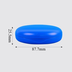 Estuche redondo para retenedores <span class=keywords><strong>dentales</strong></span> con almohadilla de silicona, caja para guardar dentaduras postizas, <span class=keywords><strong>precio</strong></span> al por mayor, color personalizado - Product Image 6