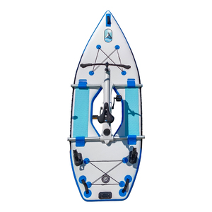 Customized Cheap Shallow Water Hydro Pedal Bikes Single Person Inflatable Water Bike for Sale - Product Image 3
