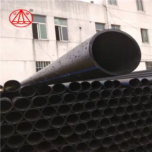 Gentain ASTM American Standard 3'' SDR26 Black Color Water Supply Pipe Inch Size D3035 PE4710 Polyethylene Pipe