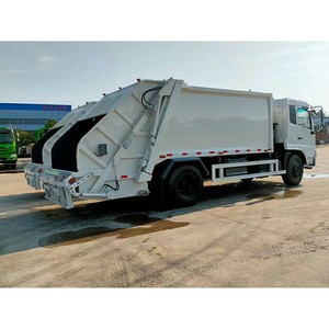 Camion à ordures compacteur Dongfeng 4x2 de 14 m³ à chargement arrière pour la collecte des déchets à vendre - Product Image 3