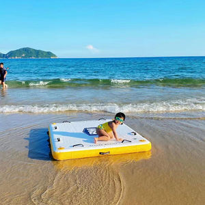 Kustom Olahraga Air Tiup Kasur Pantai Tiup Mengambang Dermaga - Product Image 3