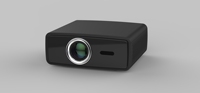 Projecteur de cinéma vidéo Android, écran de projection électrique, vente en gros, cinéma professionnel Full HD 1080P, projecteur LCD intelligent mini BT