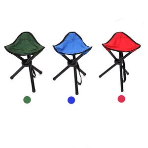 Silla <span class=keywords><strong>Plegable</strong></span> Portátil para Pesca y Camping, Banco Pequeño, Taburete Triangular de Tubo de Acero Mazar, 28*22*22cm, para Aventuras al Aire Libre - Product Image 1