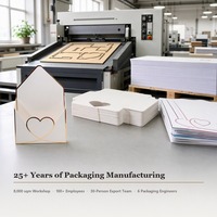 Boîte cadeau pliable personnalisée avec impression pour la Saint-Valentin et les anniversaires, style enveloppe avec fenêtre en forme de cœur découpée, bordure, vente en gros, à ouverture rabattable