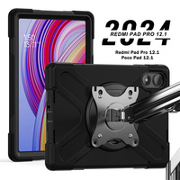 2025 étui pour tablette antichoc robuste pour Xiaomi Redmi Pad Pro 12.1 pouces étui de béquille rigide et souple pour pare-chocs