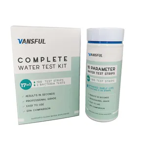 Комплект для тестирования питьевой воды 100 тест-полоски 2 бактерий тест-полоски 17 в 1