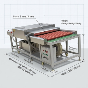 Maquinaria para Lavar y Secar Vidrio, Máquina de Procesamiento de Vidrio con Estándar CE y Sistema Eléctrico <span class=keywords><strong>Siemens</strong></span> - Product Image 3