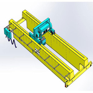 رافعة جسرية أوروبية جديدة ذات عارضة مزدوجة بسعة 5 طن و10 طن و16 طن و20 طن و32 طن و50 طن، رافعة كهربائية بارتفاع 6 متر و9 متر و12 متر - Product Image 5