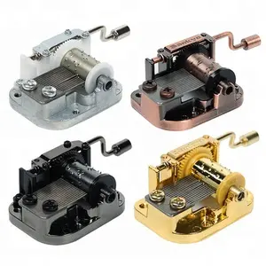 Ever Bright 18 Note Small Hand Crank Custom Music Box Movements Component