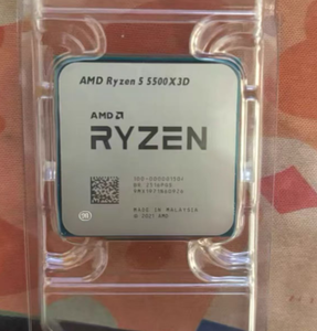 ซีพียู 5 5500X3D AM4 อินเทอร์เฟซ 6-คอร์ 12 เธรด ความเร็ว 3.0 GHz ประสิทธิภาพสูงสำหรับเดสก์ท็อป แคช L2 3MB เทคโนโลยี Virtualization ซ็อกเก็ต AM4 - Product Image 1