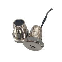 Capteur de porte de garage magnétique filaire NC robuste avec portée de détection de 20-30 m, antivol, en alliage de zinc