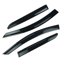 Deflectores de Viento y Lluvia para Ventanas Delanteras y Traseras, Izquierdas y Derechas, Tintados, Juego de 4 Piezas para Kia Sportage MK5 2022 en Adelante