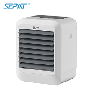 Ventilatore di Raffreddamento Evaporativo Portatile Mini Silenzioso Ricaricabile AC DC Solare per Interni - Product Image 2