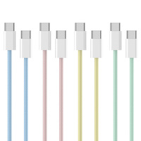 Macaron Câble tressé USB-C vers Lightning PD pour téléphone 15 Consumer Electronics