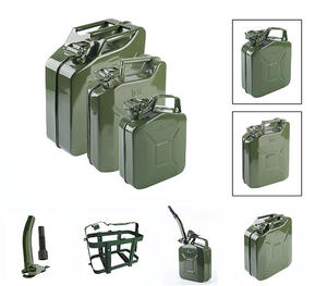 Réservoir de carburant portable en métal, jerrycan en métal durable antirouille avec <span class=keywords><strong>bec</strong></span> <span class=keywords><strong>verseur</strong></span>, réservoir de carburant diesel à <span class=keywords><strong>essence</strong></span> - Product Image 6