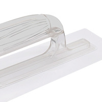 Spatula plastik dekorasi dinding Venetian plester tekstur sekop, alat cat sekop plastik