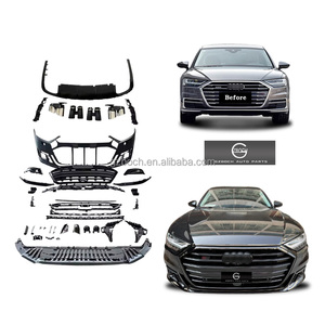 19-23 <span class=keywords><strong>A8</strong></span> S8 cũ đến mới 2024 <span class=keywords><strong>2025</strong></span> S8 Bộ dụng cụ cơ thể cho <span class=keywords><strong>Audi</strong></span> xe <span class=keywords><strong>Bumper</strong></span> khuếch tán ống xả xe nướng tự động bên ngoài phần - Product Image 1